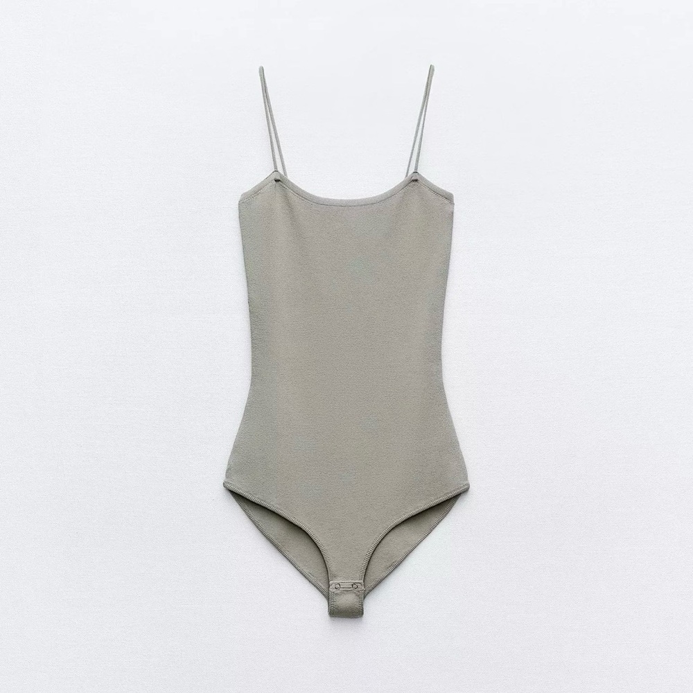 Zara knit bodysuit